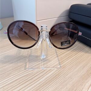 Giselle Round Women’s Sunglasses - Brown Gradient Lenses